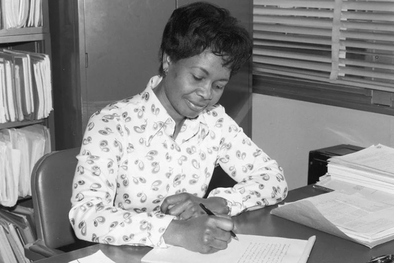Gladys West West Writing